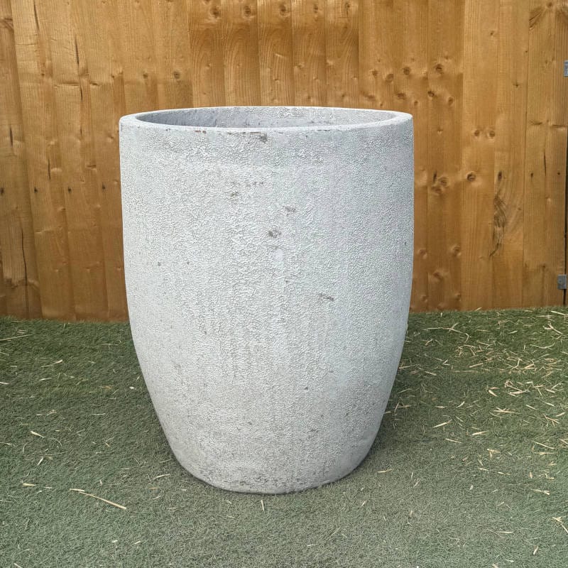 Atlantis White Vaso Tall Cylinder Large Second
