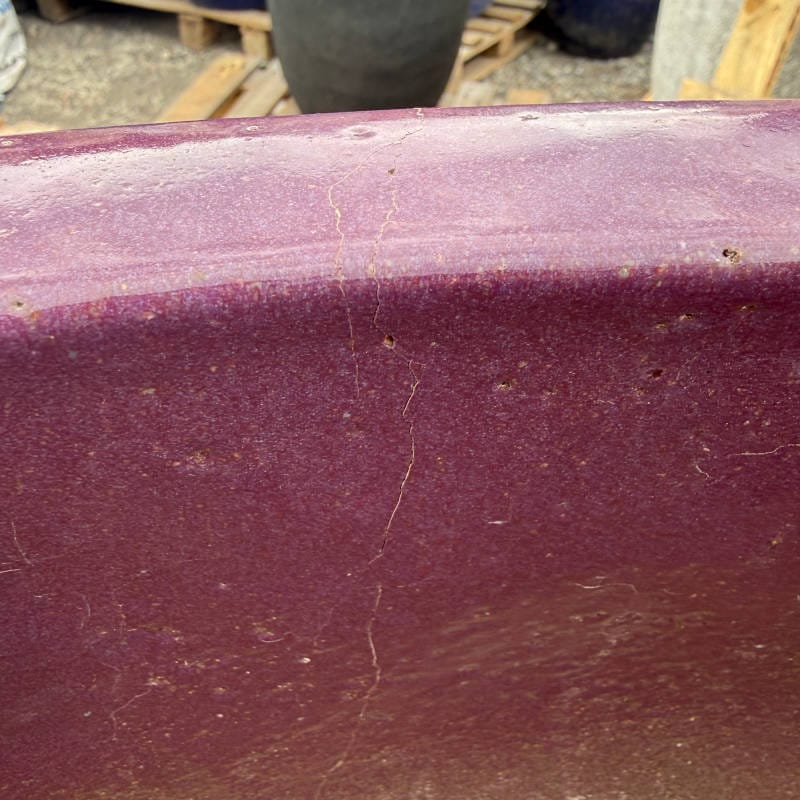 Glazed Lilac Vaso Giant Egg Extra Large Second - Image 3
