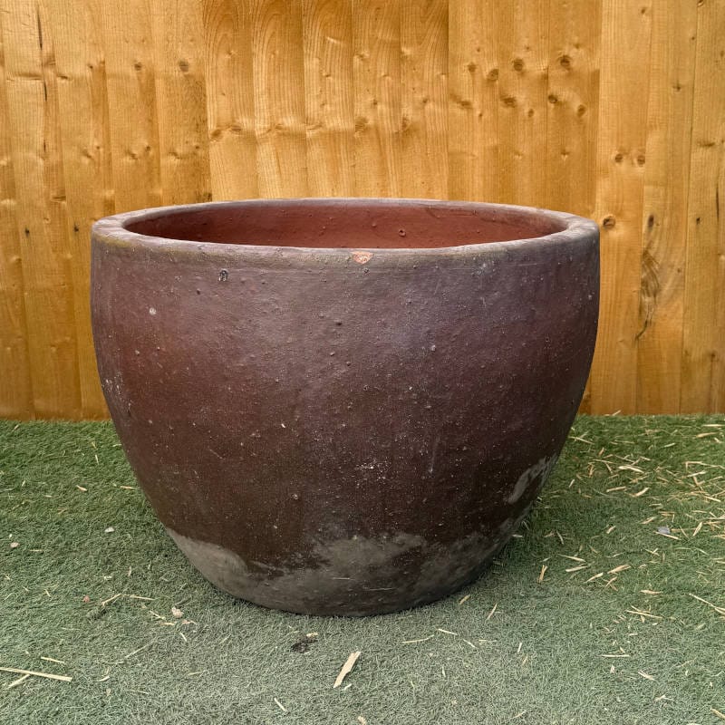Rustic Deep Hanoi Bowl Medium Second