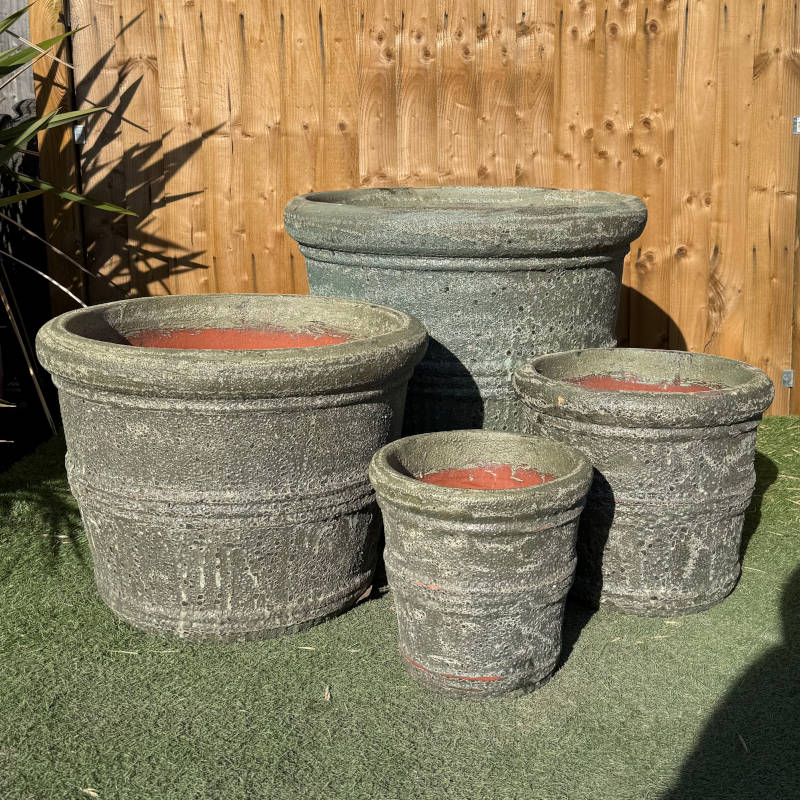 Atlantis Green Straight Sided 3 Ring