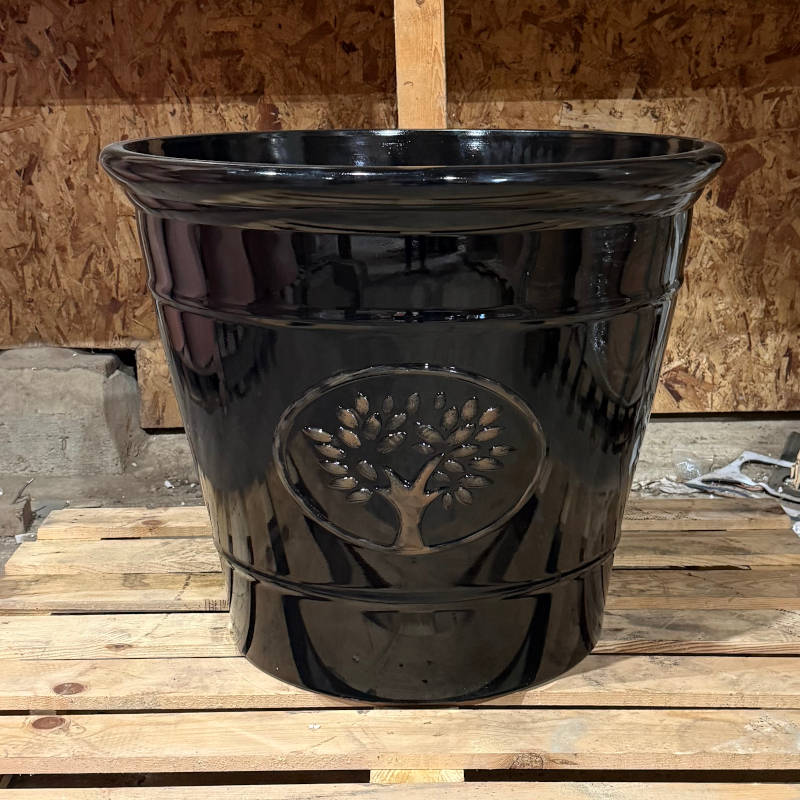 Lightweight Black Ascot Pot