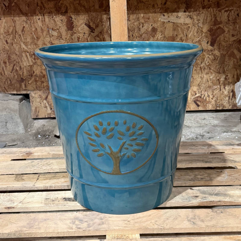 Lightweight Sea Green Blenheim Pot
